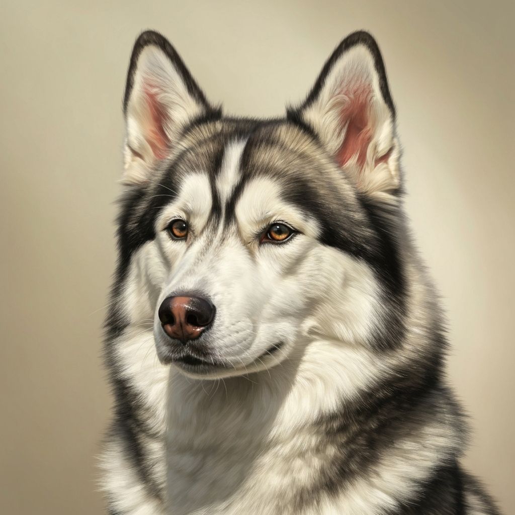 Husky portrait